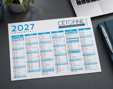 Calendario 2027 Cétofine 21 | Regalo gratuito