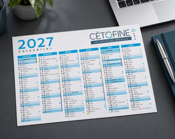 Calendario 2027 Cétofine 21 | In omaggio