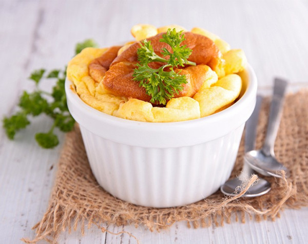 Soufflé au Fromage hyperprotéiné - 1