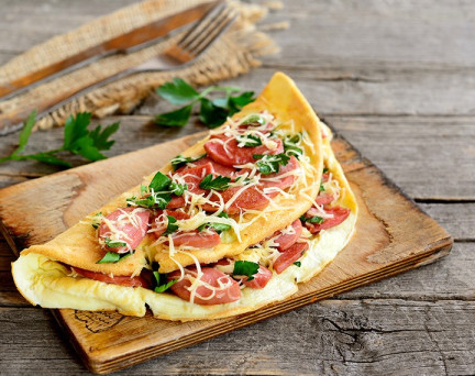 Omelette goût Bacon hyperprotéinée - 1