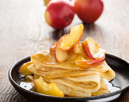 Pâte à Crêpes Pomme Caramel hyperprotéinée - 1
