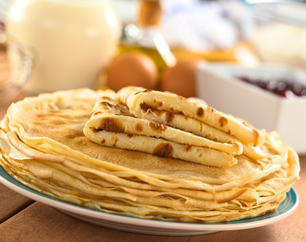 Pâte à Crêpes Nature hyperprotéinée - 1