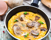 Omelette ai Funghi iperproteica