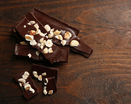 Tablette Fourrée Praliné Noisette riche en protéines - 1