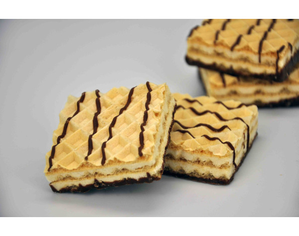 Gaufrettes hyperprotéinées arôme vanille