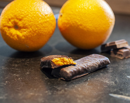 Barre Chocolat Orange hyperprotéinée