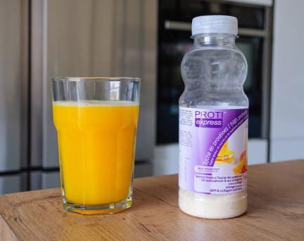 Easy Drink riche en protéines arôme Orange