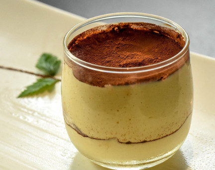 Dessert Tiramisu hyperprotéinée