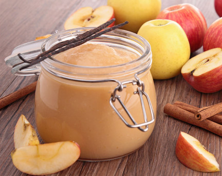 Entremets hyperprotéiné Pomme Caramel