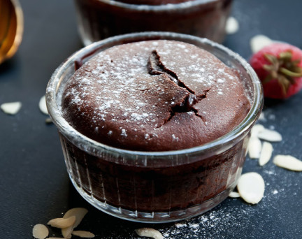 Fondant au Chocolat hyperprotéiné