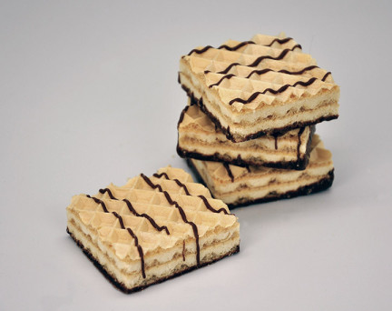 Gaufrettes hyperprotéinées arôme Cookie Crème