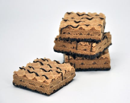 Gaufrettes hyperprotéinées au chocolat