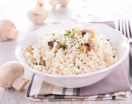 Risotto Fromage Champignon hyperprotéiné