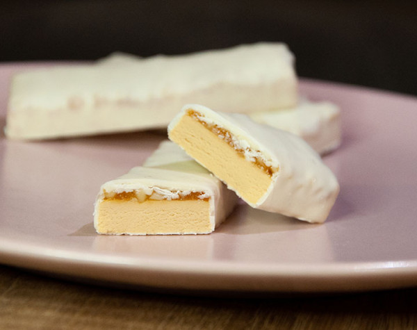 Barre Caramel Cacahuètes hyperprotéinée