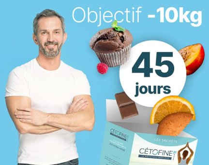 Kit Minceur 45 Jours pour Homme (-10KG)