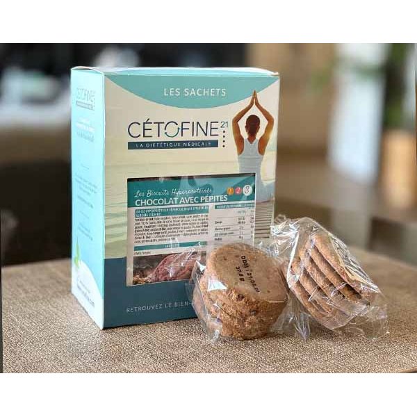 Biscuits Chocolat avec Pépites hyperprotéinés