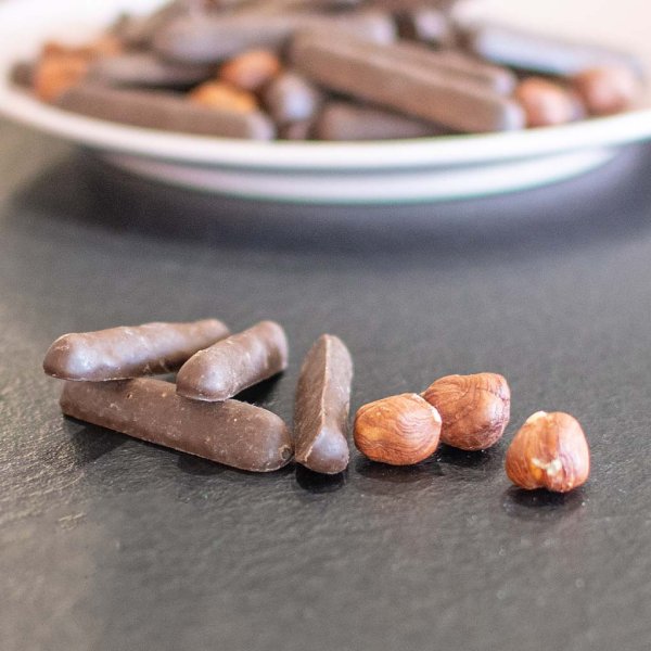 Bâtonnets hyperprotéinés Chocolat Noir Noisette