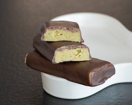 Barra hiperproteica de Pistacho y Chocolate negro - Cetofine 21