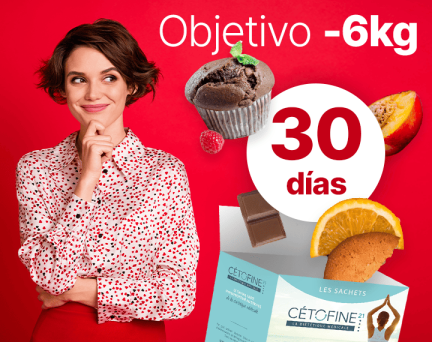 -6KG en 30 días con la dieta hiperproteica para Mujer - Cétofine 21