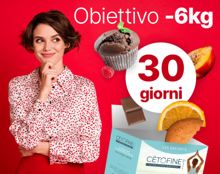 Perdi 6KG in 30 giorni con la dieta iperproteica per Donna - Cetofine 21