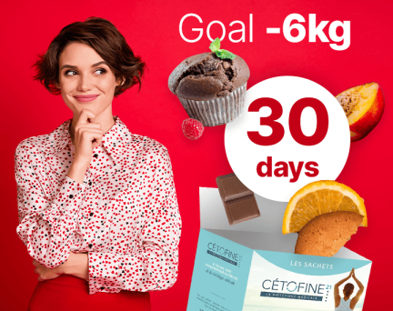-6KG in 30 days with the high-protein diet for Women - Cetofine 21