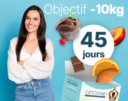 -10KG en 45 jours avec le régime hyperprotéiné pour Femme - Cétofine 21