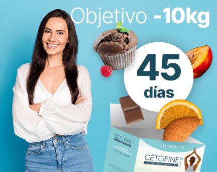 -10KG en 45 días con la dieta hiperproteica para Mujeres - Cetofine 21