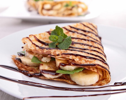 Pâte à Crêpes Banane Chocolat hyperprotéinée - 1