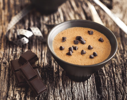 Entremets Chocolat Caramel hyperprotéiné Sans Gluten - 1