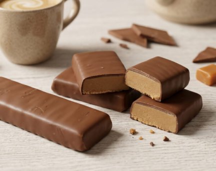 Barretta iperproteica Cioccolato e Caramello - Cétofine 21