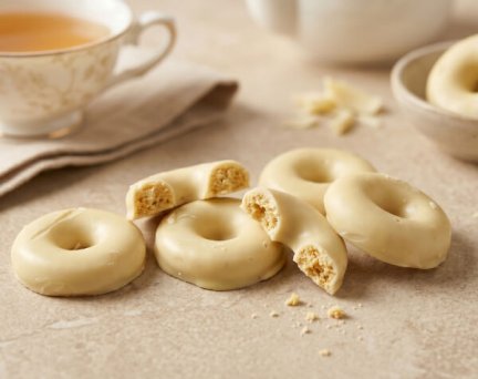 High-Protein Rings White Chocolate - Cétofine 21