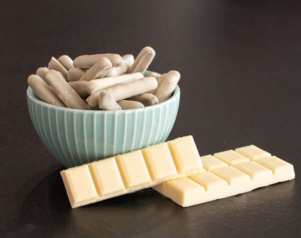 High-Protein White Chocolate Bars - Cétofine 21