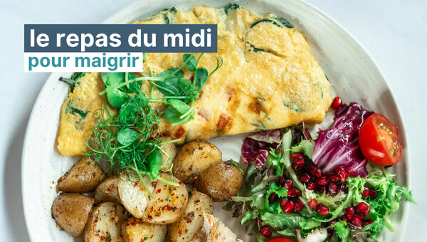 manger le midi pour maigrir