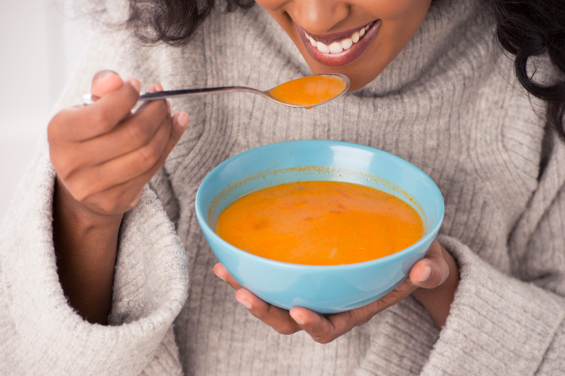 manger soupe pour maigrir le soir