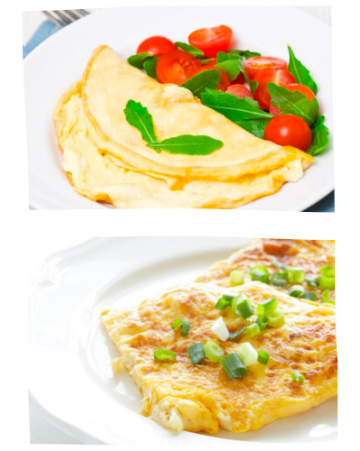 omelette hyperprotéinée pour maigrir