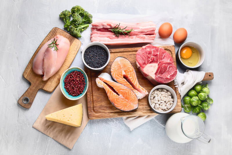 Liste des aliments contenant des protéines