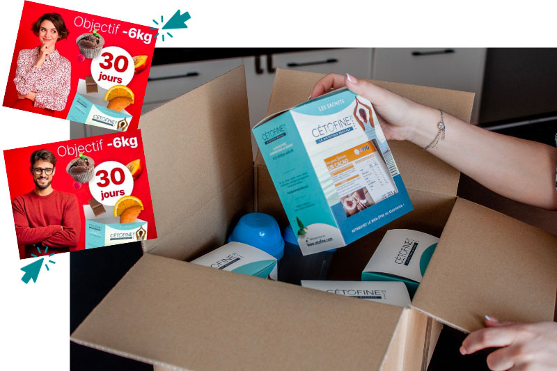commander un kit hyperprotéiné pour perdre 3 kilos, 6 kilos, 10 kilos