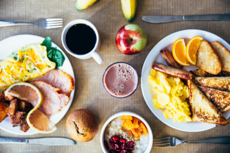 petit dejeuner proteines