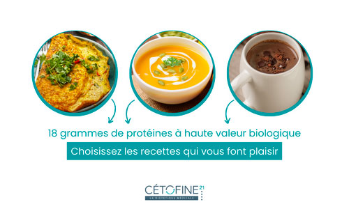 high-protein sachets 18 grams of high biological value proteins