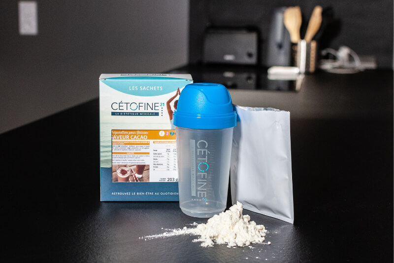 Régime protéiné Proteika perte de poids remplacé par Cétofine 21