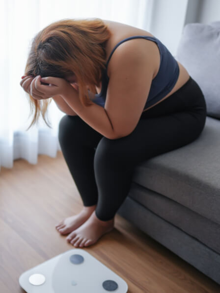 Why am I not losing weight despite dieting and exercising?